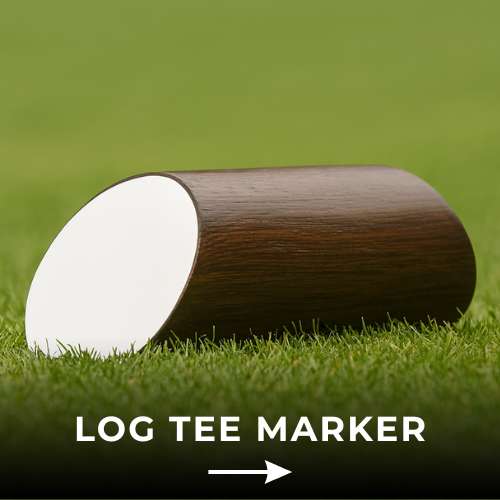 Log Shaped Tee Markers