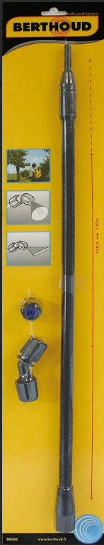 Berthoud 0.6-1.0m Telescopic Lance with elbow