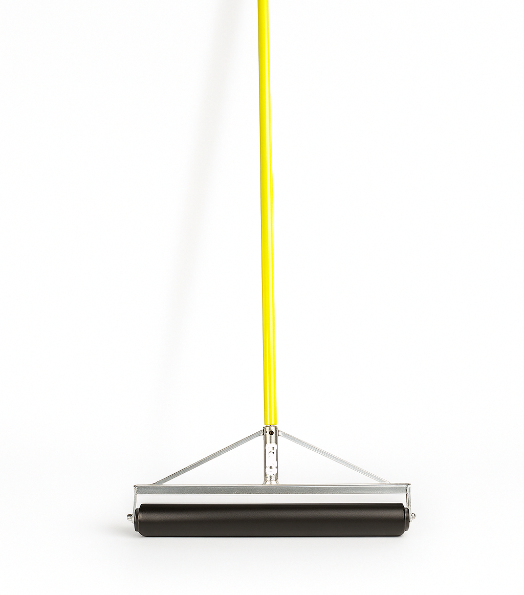 BMS Roller Squeegee Complete with Yellow Handle