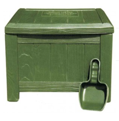 CMW Plastic Divot Box in Green