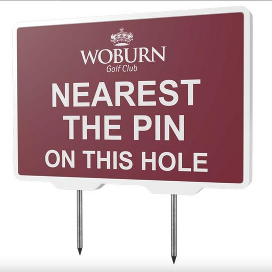 Nearest the Pin Signage