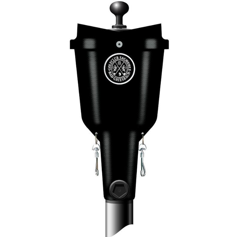 Ball Washer Etched Zinc