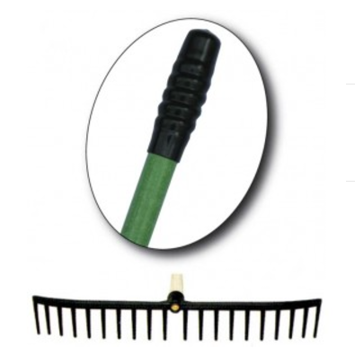CMW Plastic Rake Head with 60" Fibreglass Handle