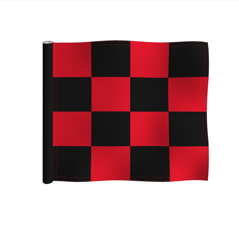 Chequered Golf Flags
