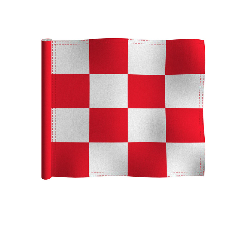 Chequered Golf Flags