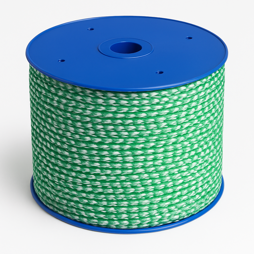 200mtr Rope (White & Green)