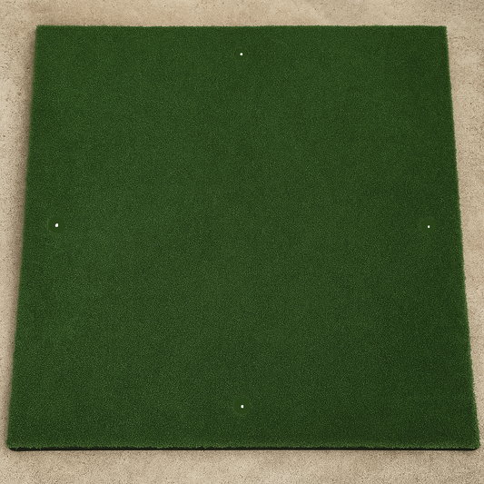 Lunar Real Feel Golf Mat 1.5m x 1.5m C/w Holes