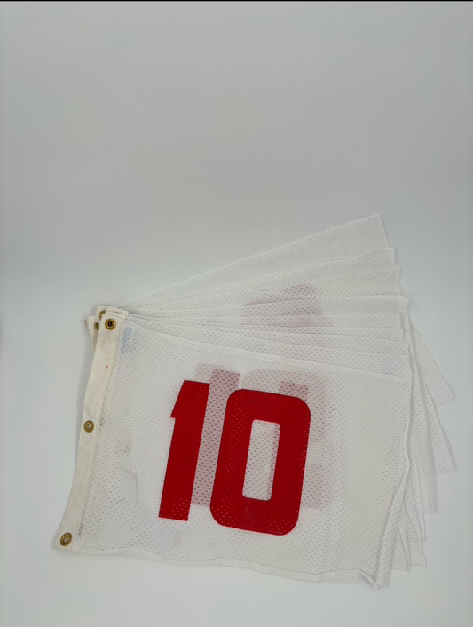 008 - White Flag 10-18 in Red