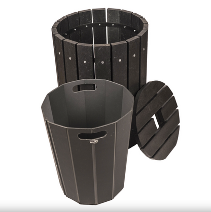 BMS Deluxe Round Litter Bin