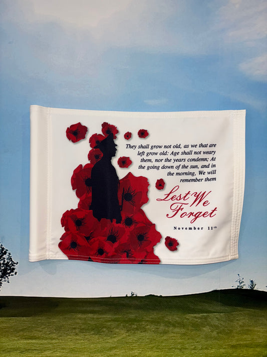 ‘‘Remembrance’’ Tube Lock Flag