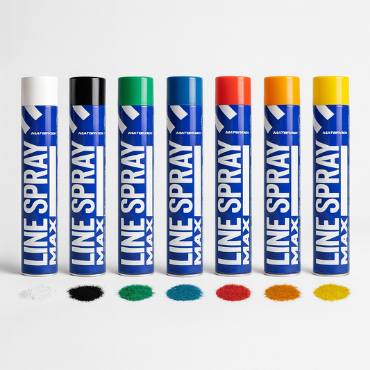Line Marking Paint Cans (Box of x6 Cans)