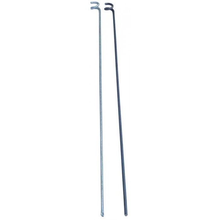 Galvanised Metal Rope Stakes 10mm Dia x 1250mm – Acorn Golf