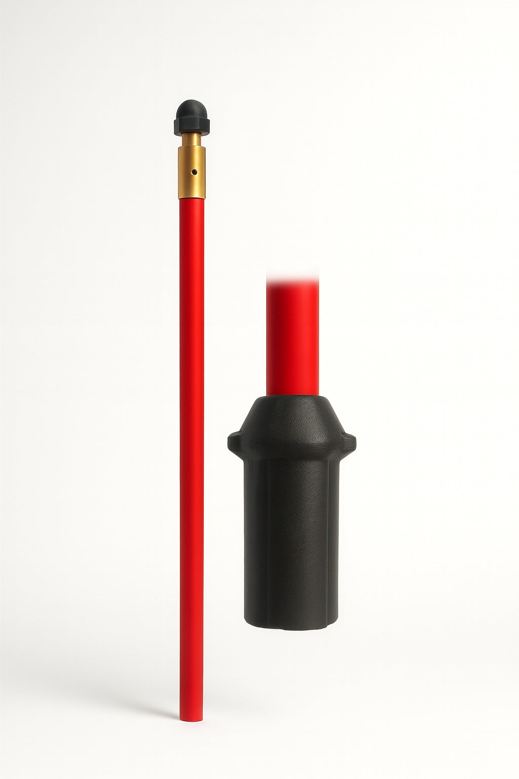 All Red ‘‘Remembrance’’ Flag Pin