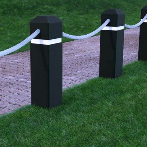 Golf Course Post And Rope Traffic Control – Acorn Golf