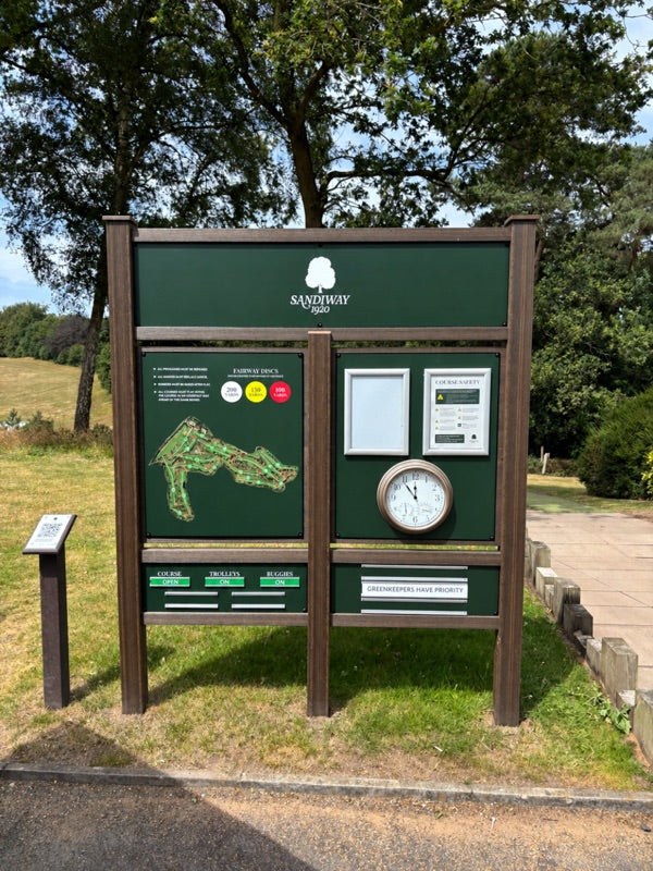 Course Signage