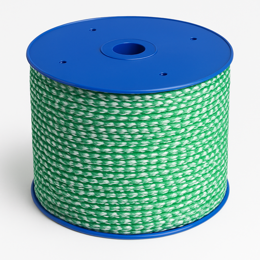 200mtr Rope (White & Green)