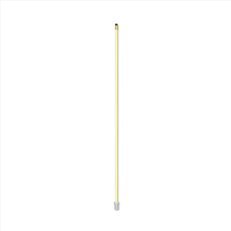 Yellow 5ft chipping green pin shown for the UK and US fitment options, with a grey ferrule at the base