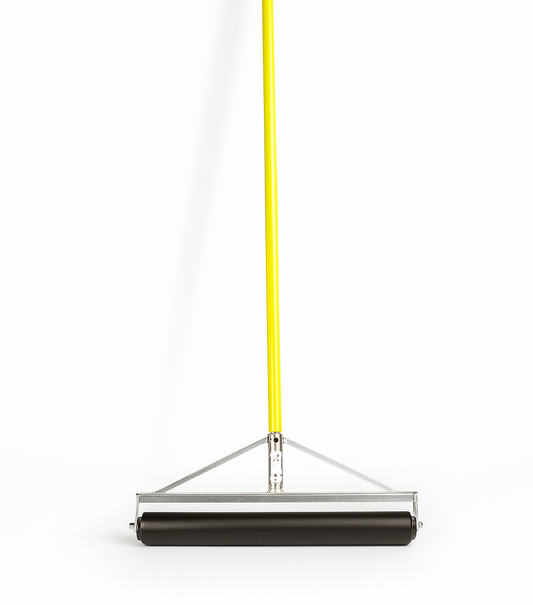 BMS Roller Squeegee Complete with Yellow Handle