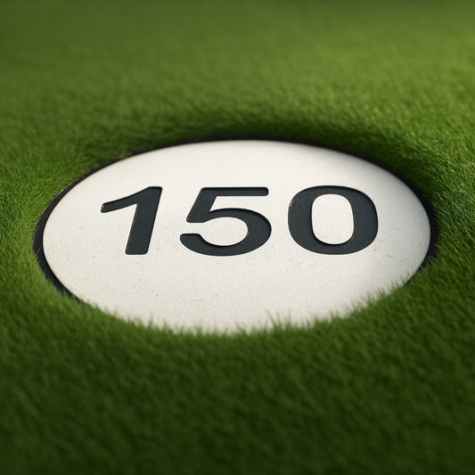 Engraved Mow Over Distance Marker
