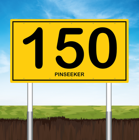 Rectangle Driving Range Distance Banner